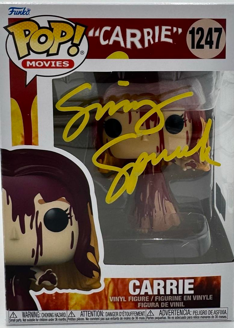 Sissy Spacek Signed Funko Pop #1247 (Carrie) - OC Celebrity Marketing #01